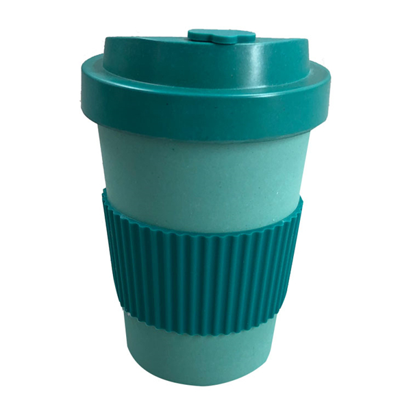 New tasteless reusable take away bamboo fibre coffee mugs cup