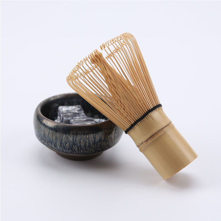 Custom Logo Matcha Powder Whisk Brush Tools Kitchen Accessories Bamboo Matcha Whisk