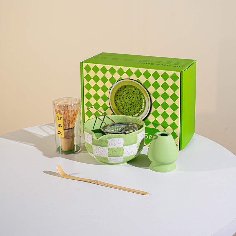 Matcha Set Wholesale Luxury 5 Piece Matcha Set Matcha Tea Set with Box for Coffee & Tea Enthusiasts